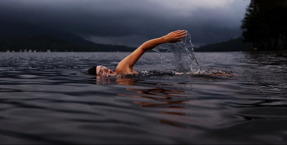 Woman Swimming