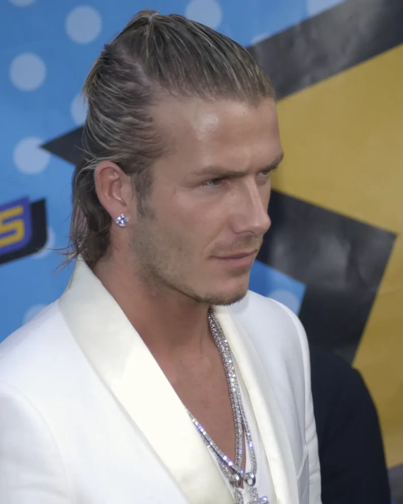 David Beckham hair 2003