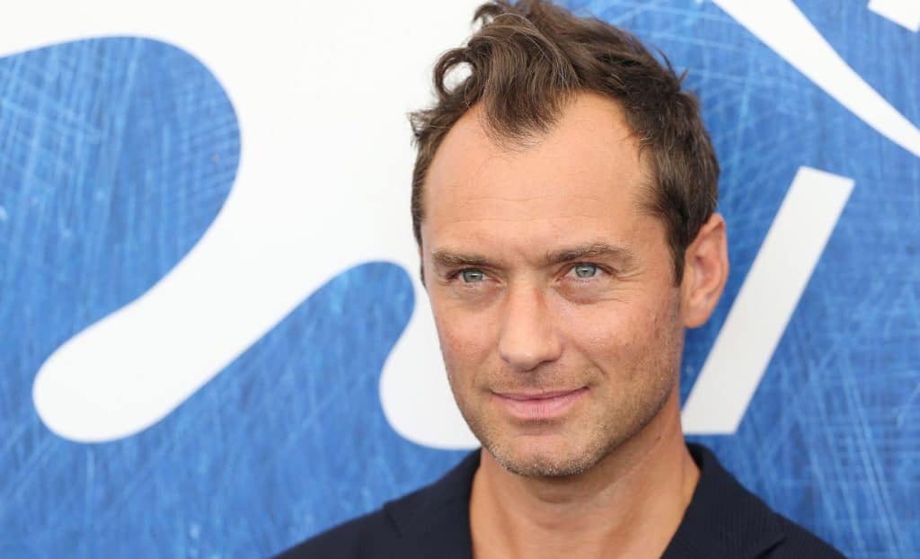 jude Law hair line