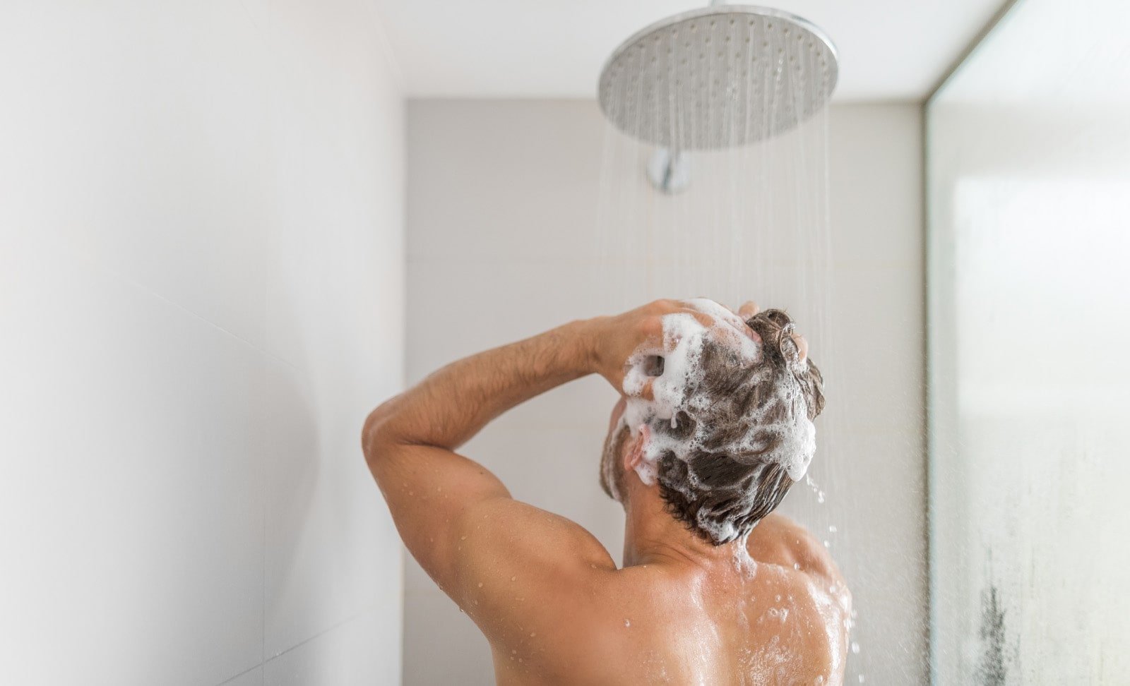 hair loss when in the shower