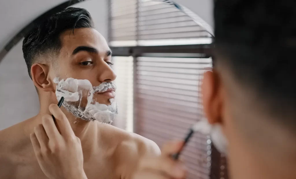 Beard shaving