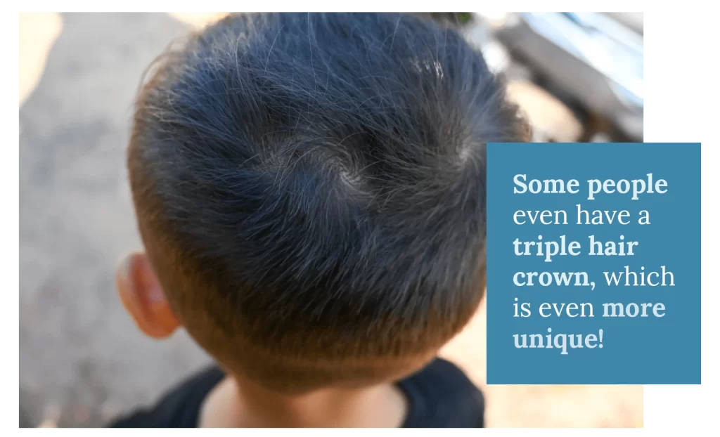 tripple hair crown