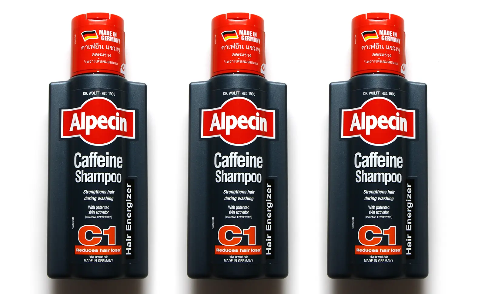 Alpecin shampoo for hair loss