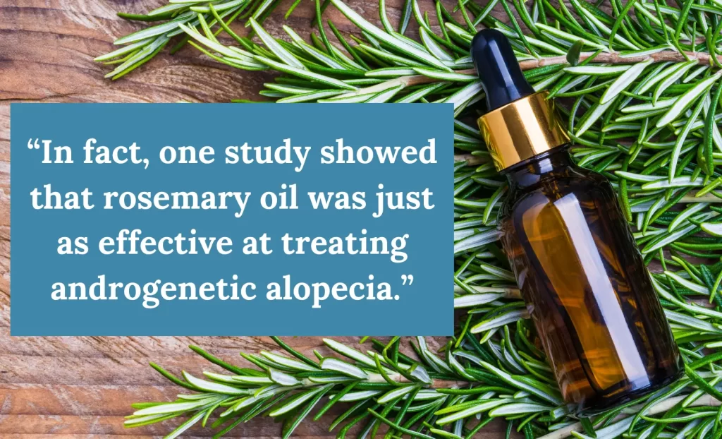 Rosemary oil for hair loss
