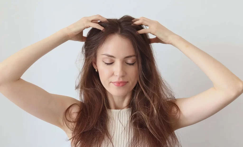 scalp massage promote hair growth