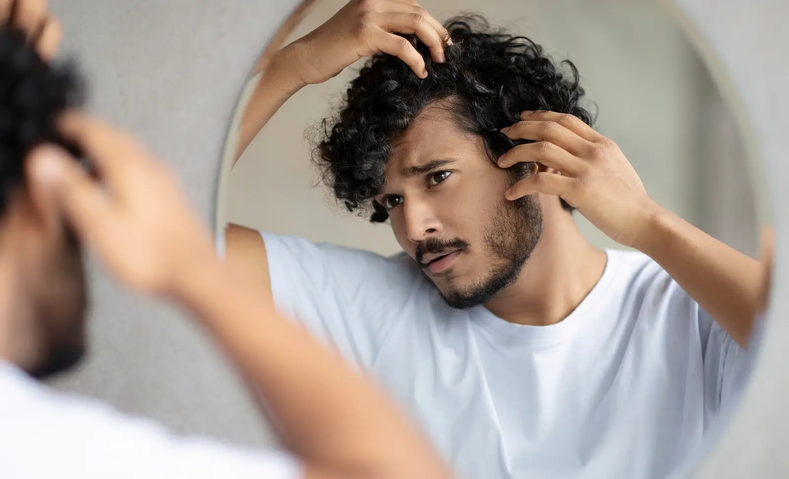 Hair transplant curly hair