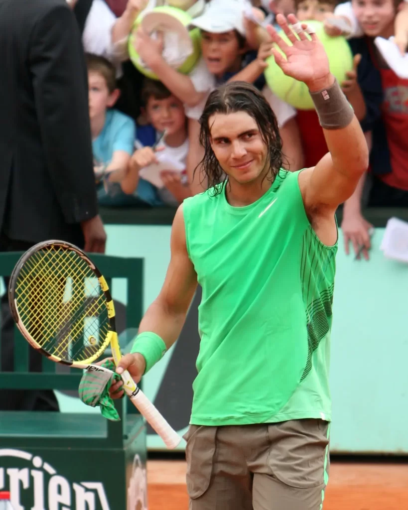 Rafael Nadal Hair 2008