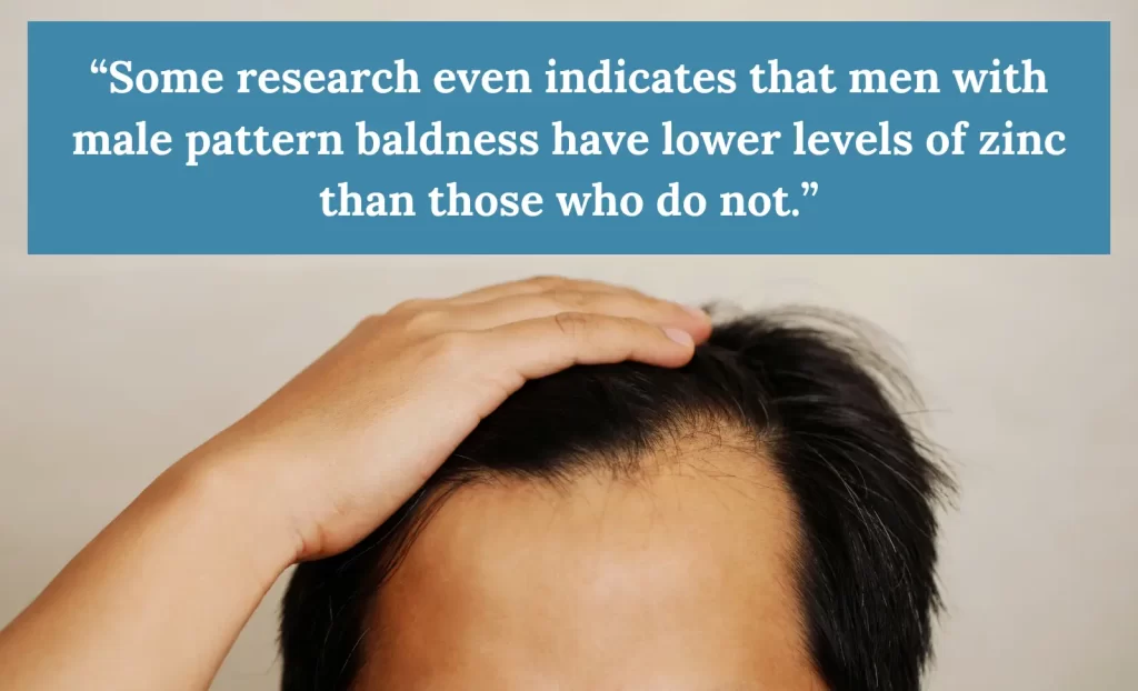 Zinc and hair loss