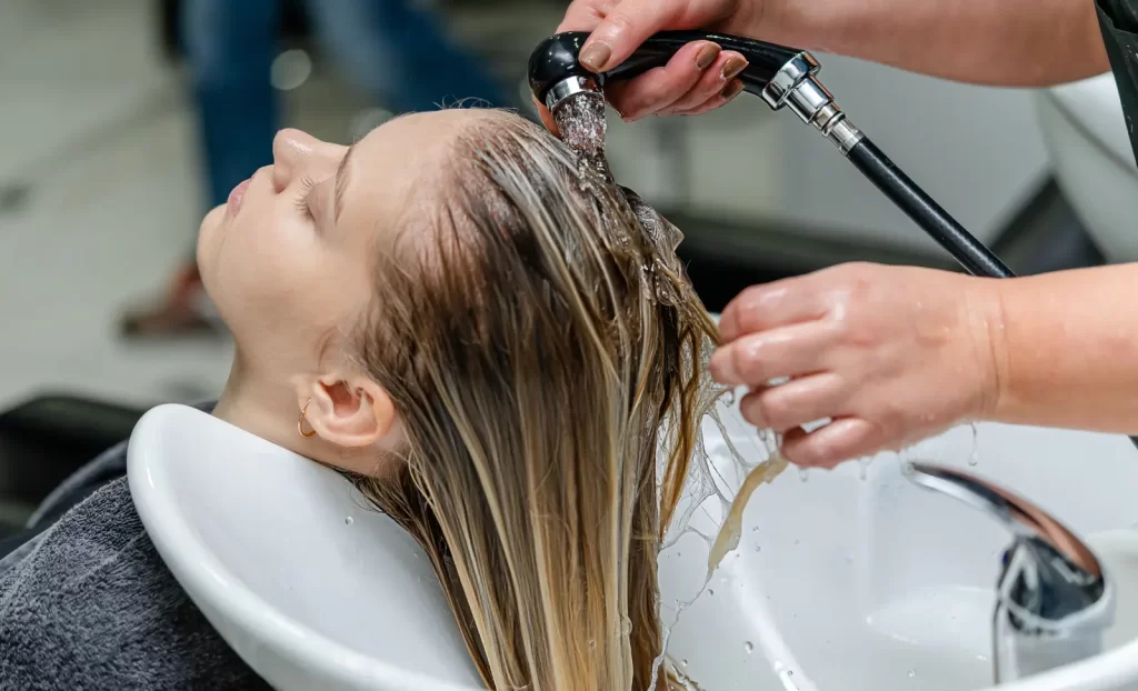 Hair wash test for hair loss