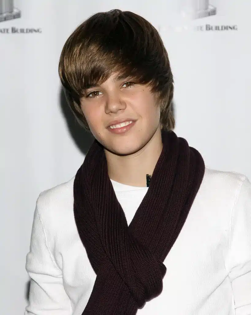 Justin Beiber hair 2009