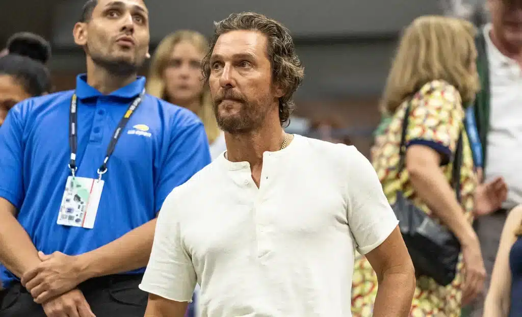 Matthew McConaughey hair post hair transplant