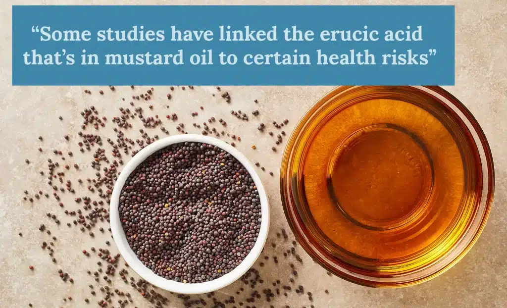 Mustard oil health risks
