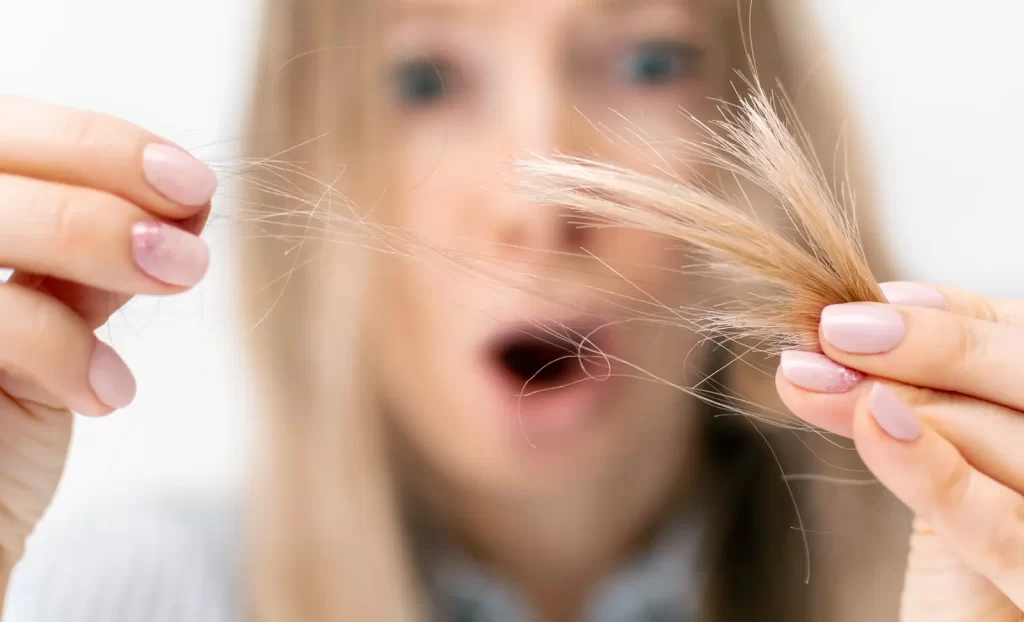 Hair breakage from hair dye
