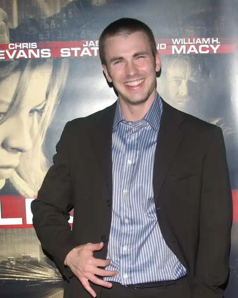 Chris Evans hair 2004