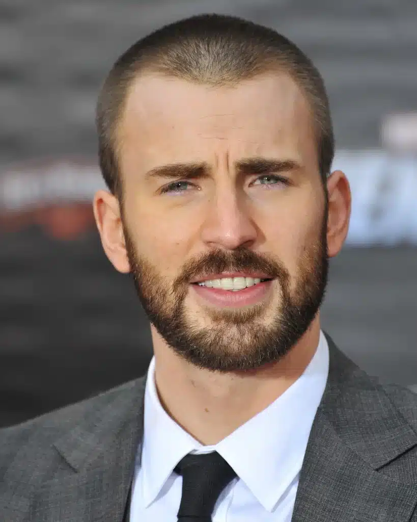 Chris Evans hair 20212