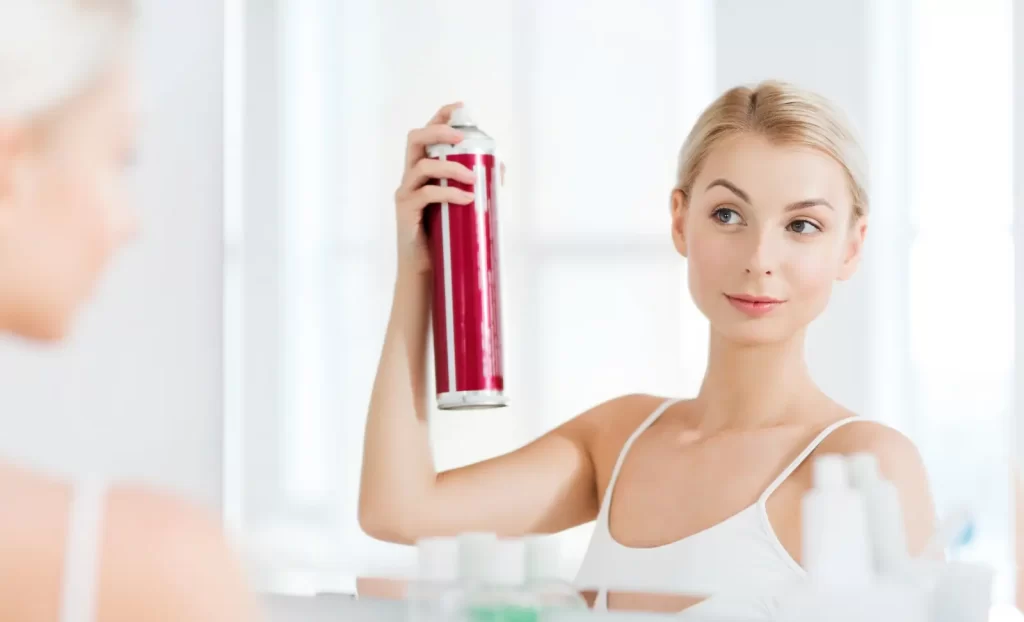 hair spray and hair loss

