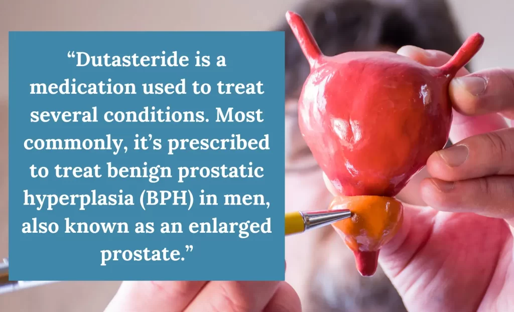 Dutasteride benign prostatic hyperplasia