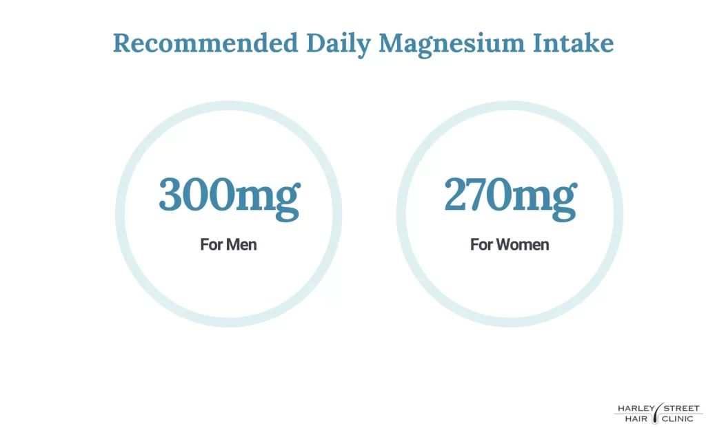 Magnesium recommended intake 