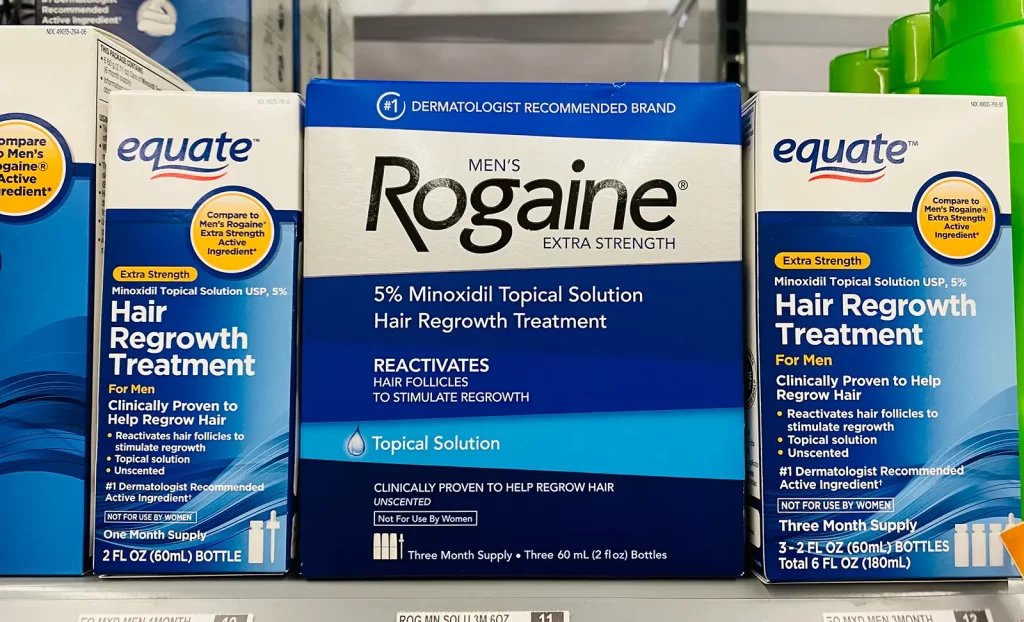 Rogaine and hair loss