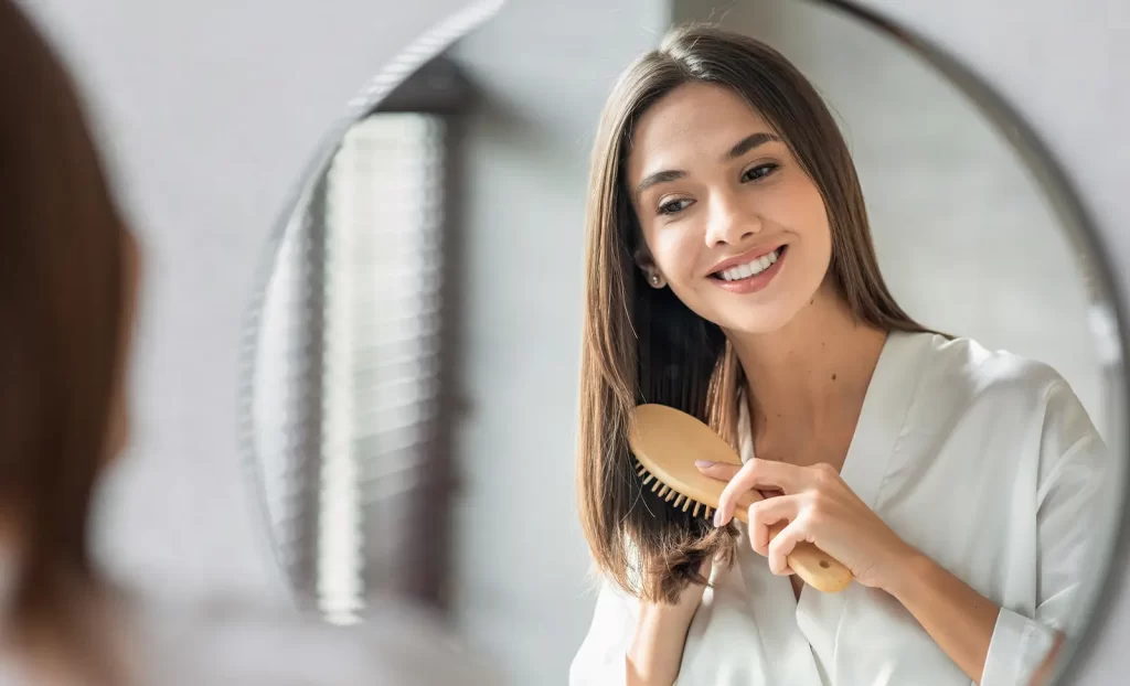 Hair Brushing for hair growth