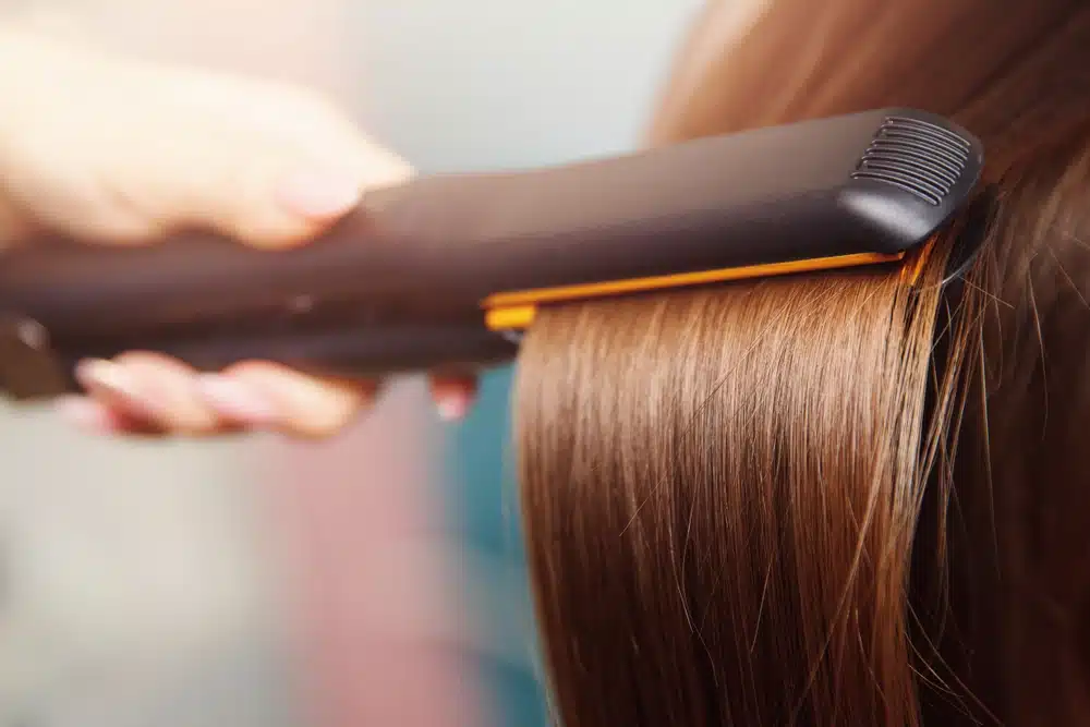 Heat damage hair loss 