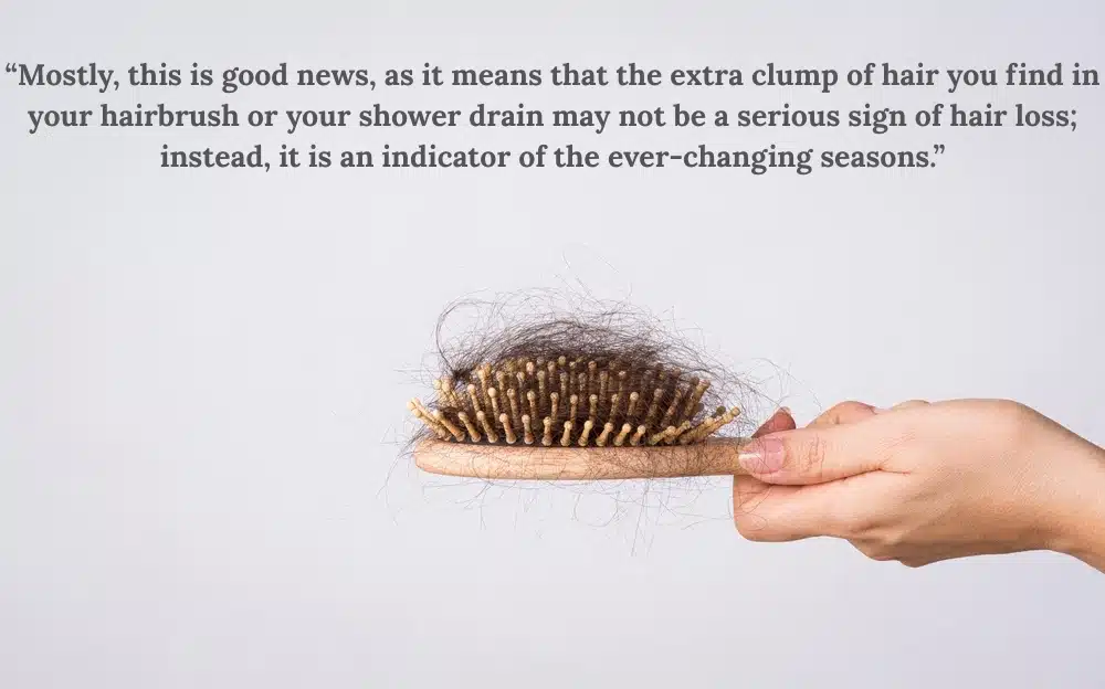Seasonal Hair loss 
