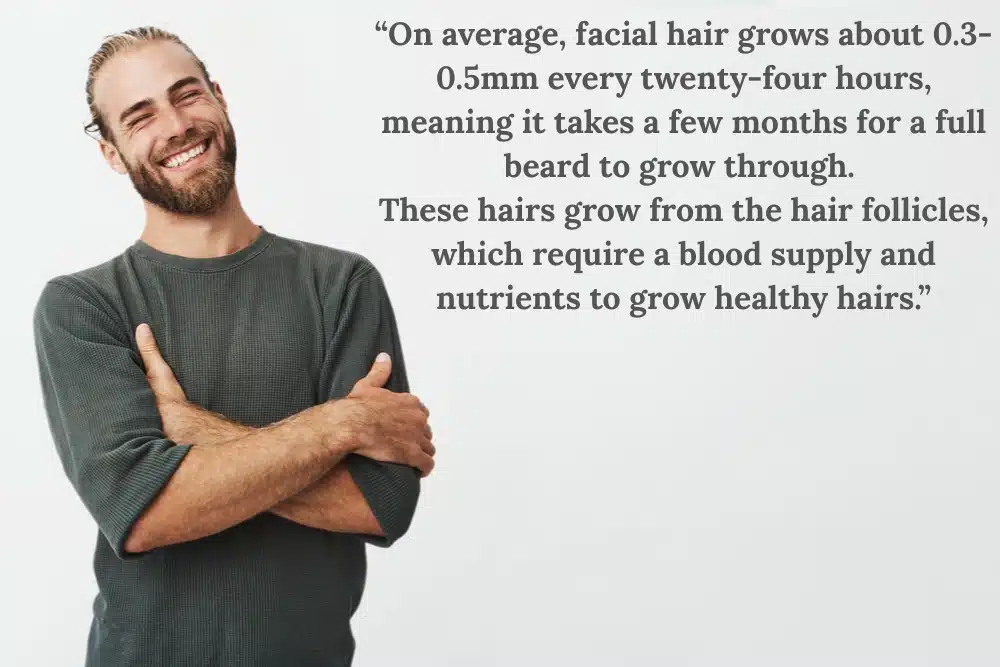 How fast does beard hair grow