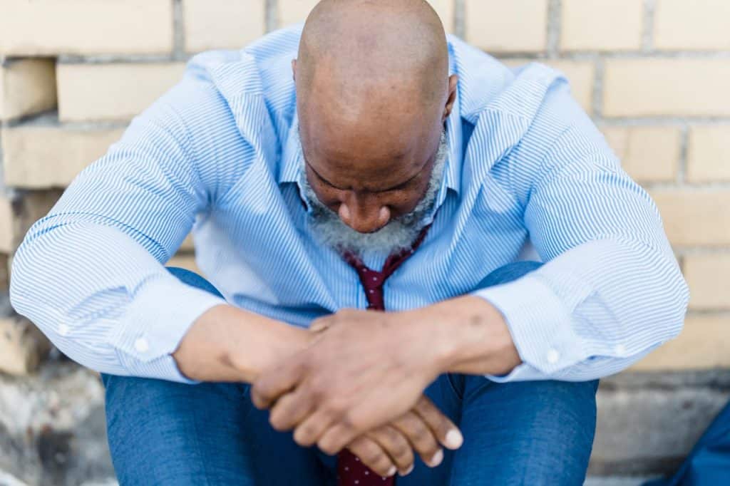 Depressed Man